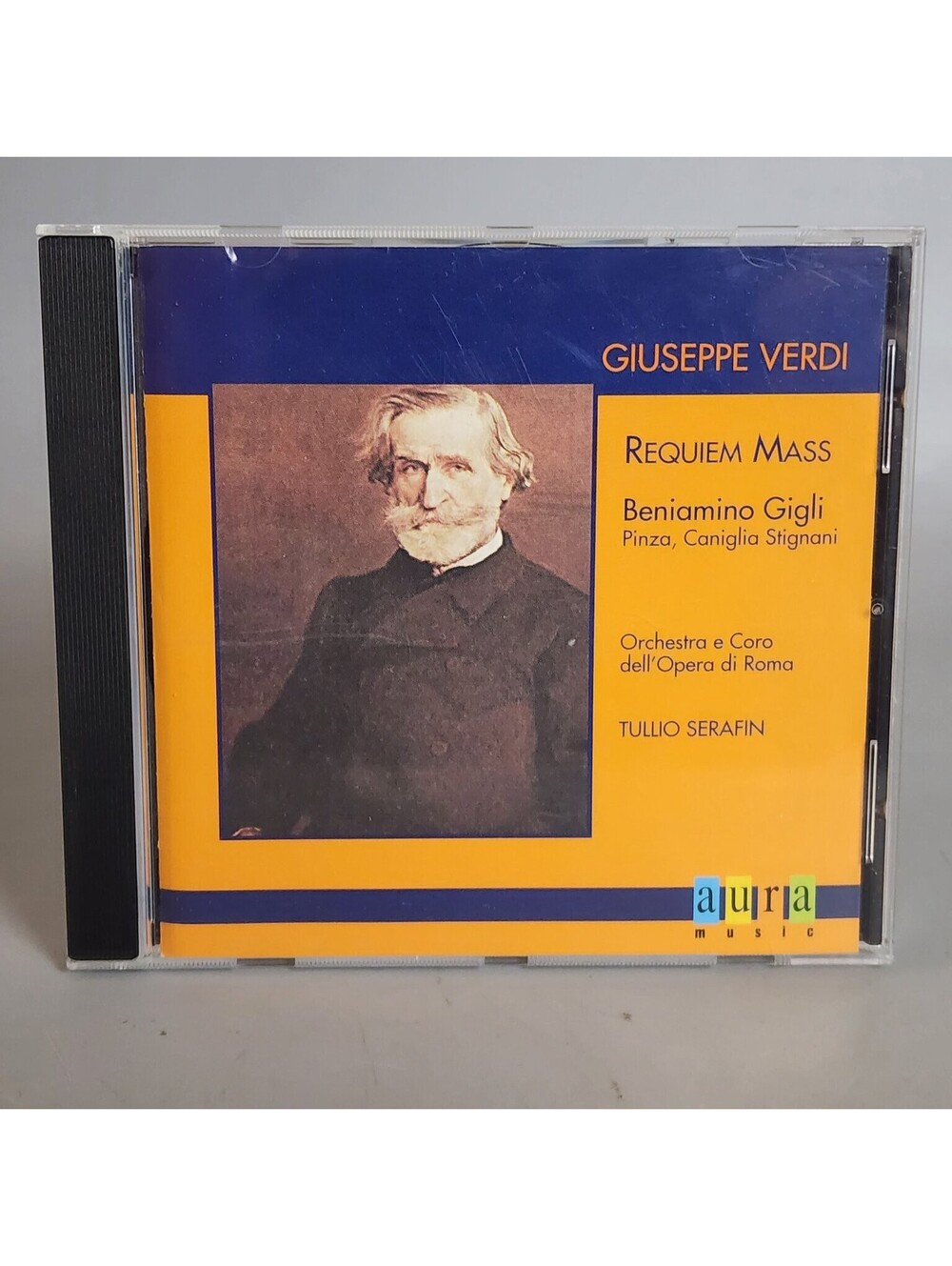 Giuseppe Verdi - Requiem Mass CD - Beniamino Gigli, Tullio Serafin - Aura Music